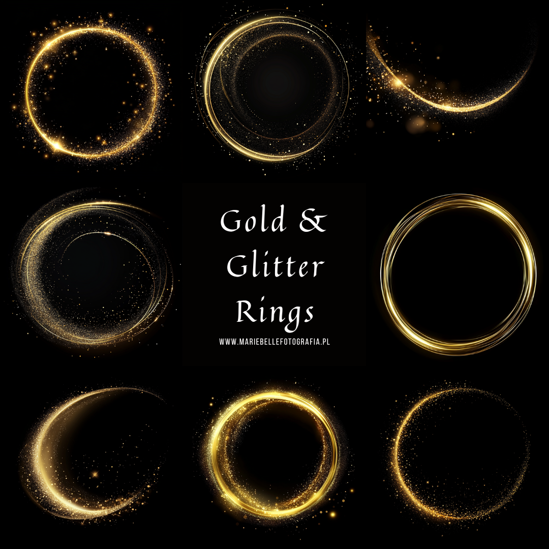 Gold & Glitter Rings