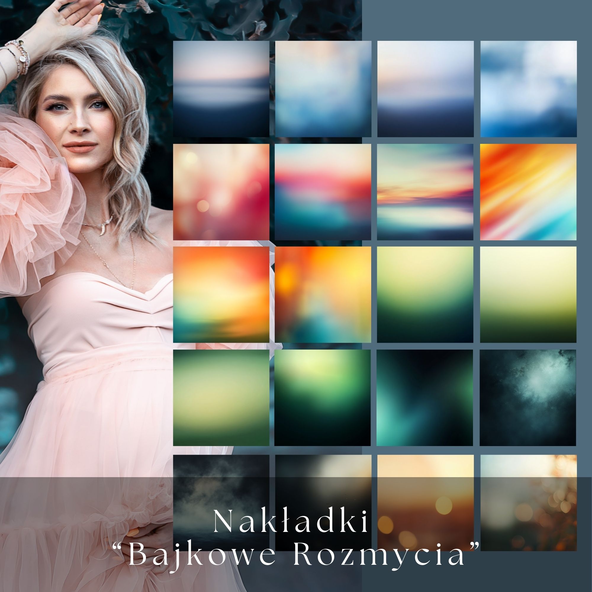 Nakładki bajkowe rozmycie - obrazek 2