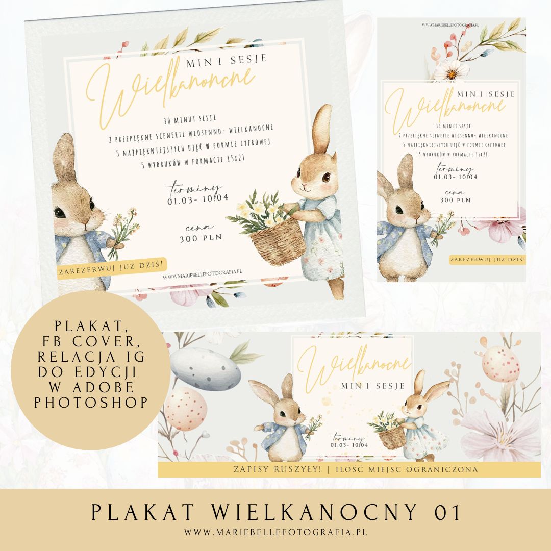 Zestaw Plakatów Wielkanocnych 01