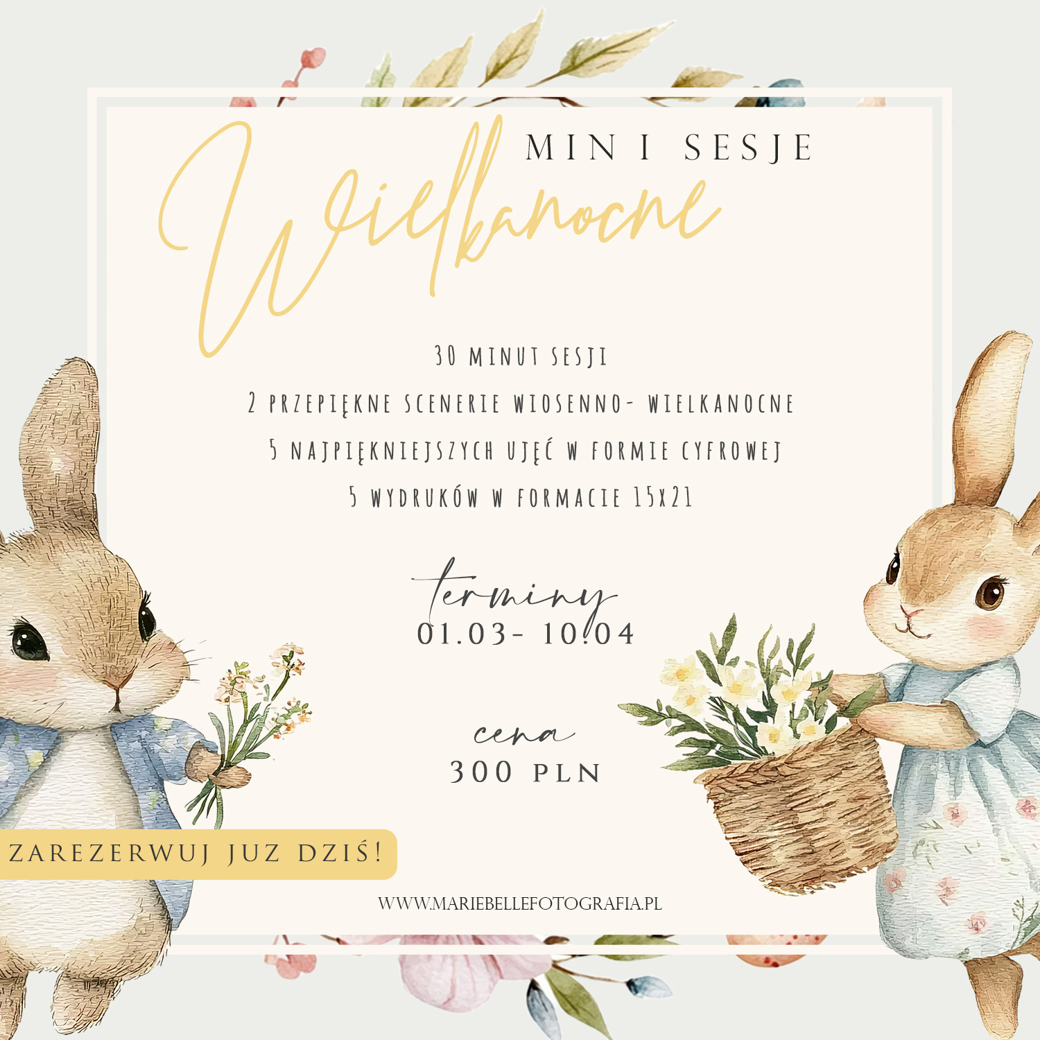 Zestaw Plakatów Wielkanocnych 01 - obrazek 2