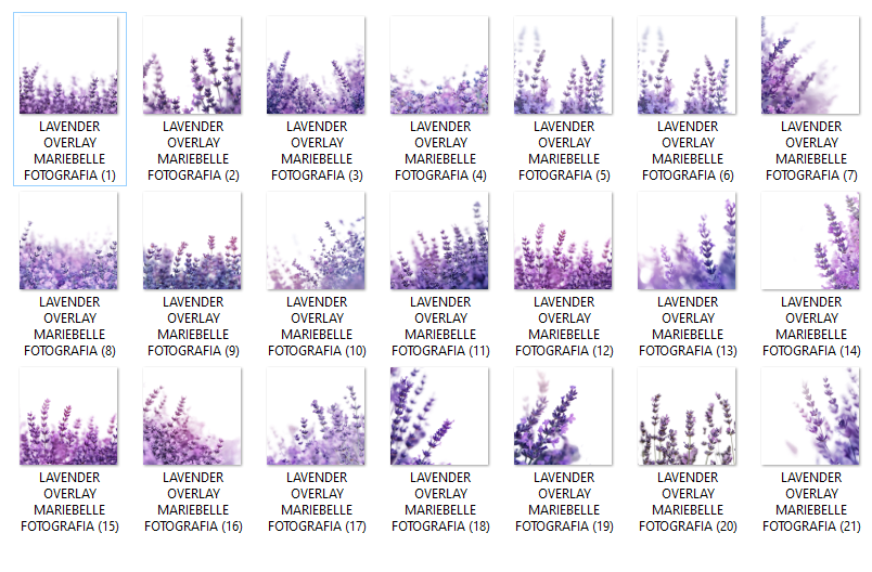 Nakładki "Lavender overlays" - obrazek 3