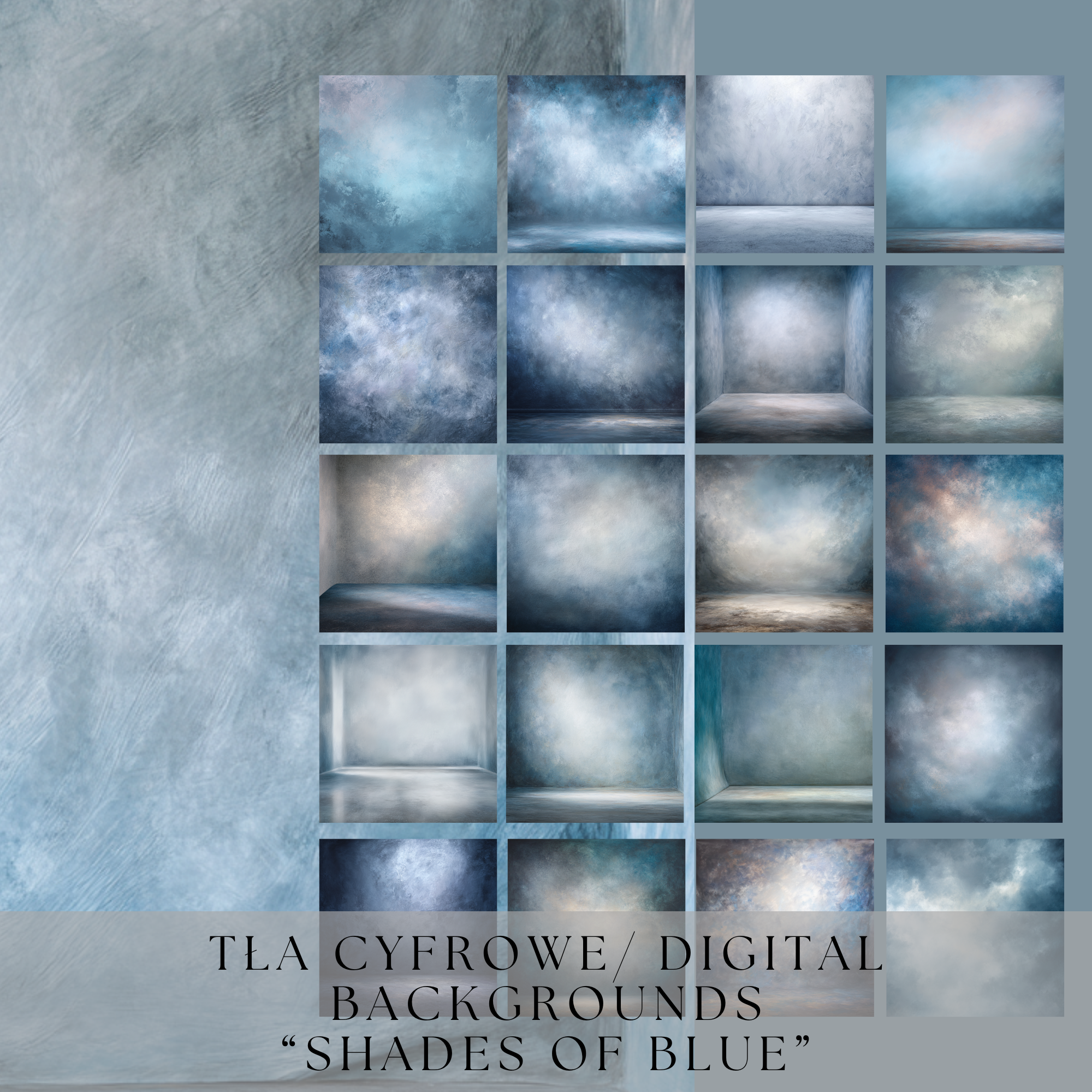 Tła cyfrowe "Shades of Blue" - obrazek 6