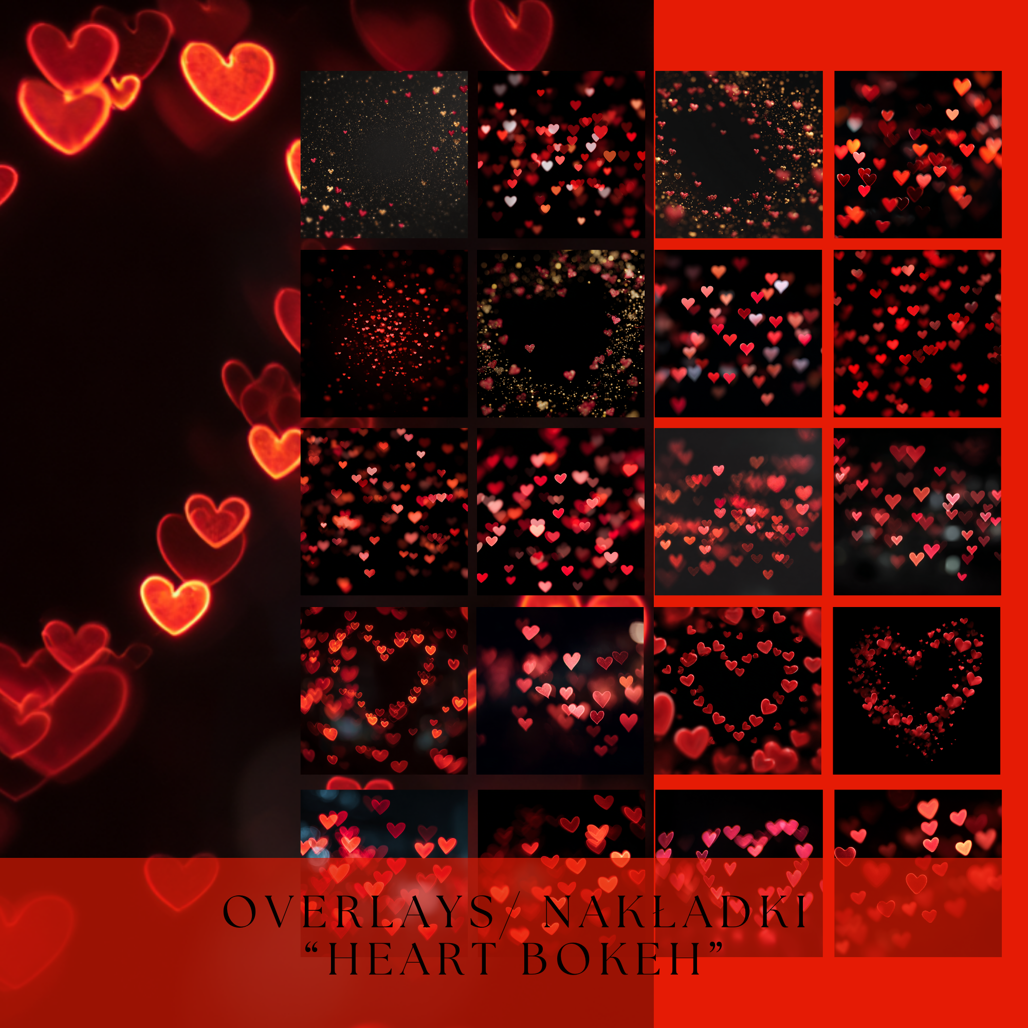 Nakładki "Heart Bokeh" - obrazek 5