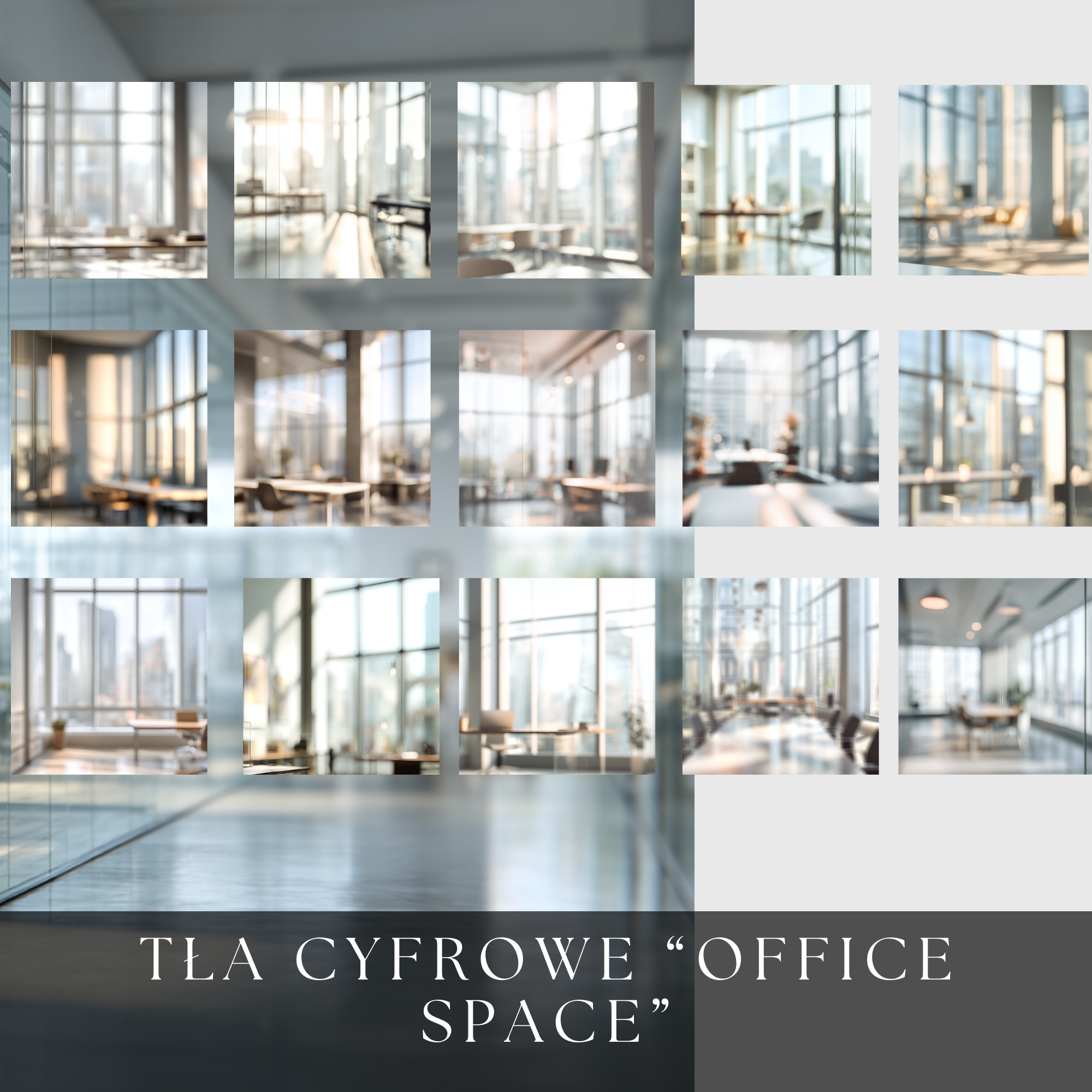 TŁA CYFROWE/ DIGITAL BACKGROUNDS "Office Space" - obrazek 4