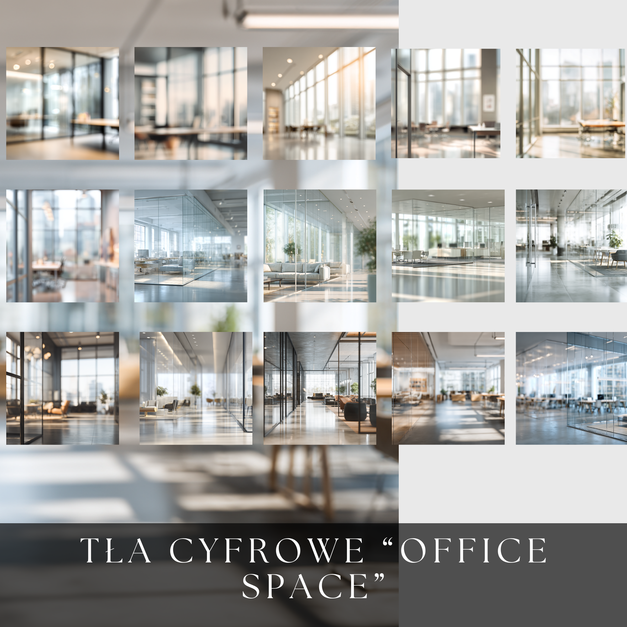 TŁA CYFROWE/ DIGITAL BACKGROUNDS "Office Space" - obrazek 5