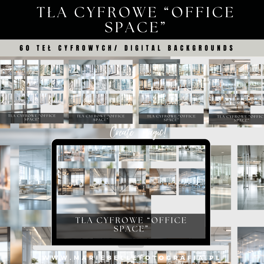 TŁA CYFROWE/ DIGITAL BACKGROUNDS "Office Space"