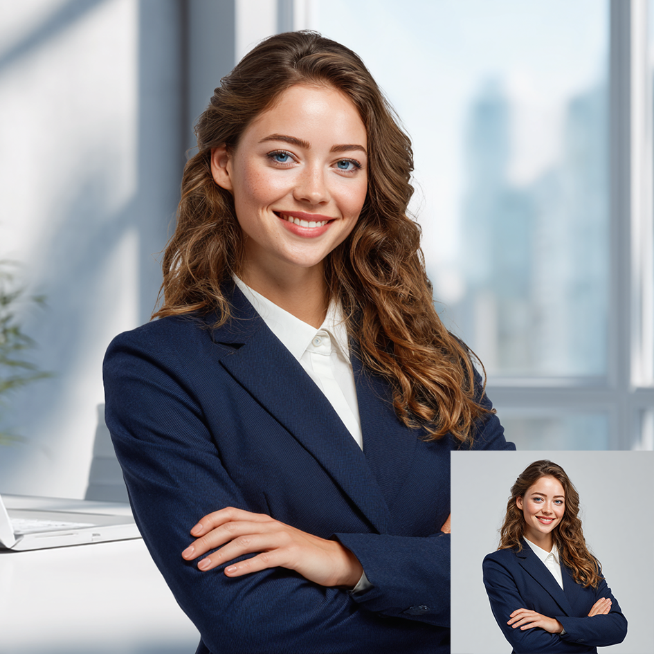 TŁA CYFROWE/ DIGITAL BACKGROUNDS "Office Space" - obrazek 7