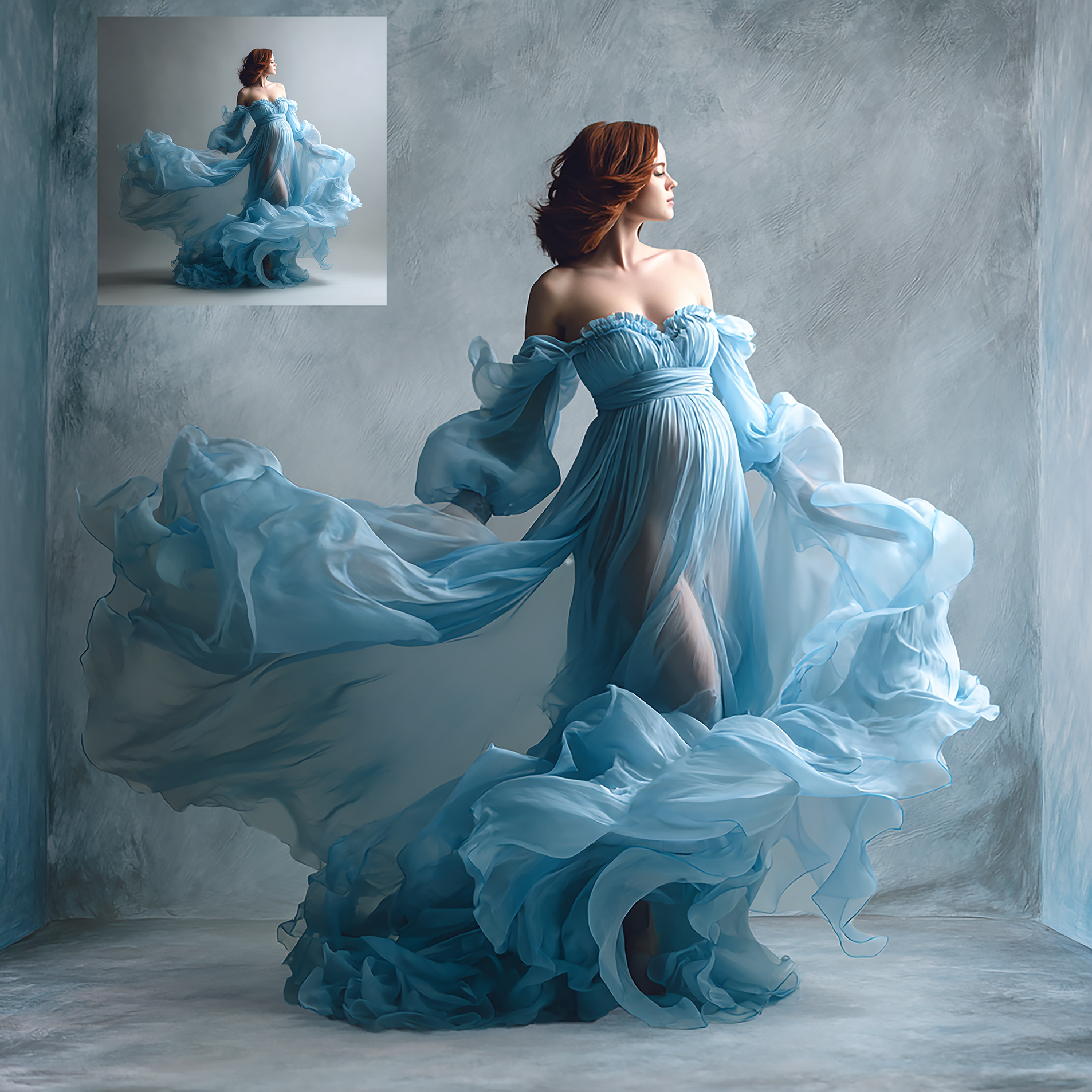 Tła cyfrowe "Shades of Blue" - obrazek 2