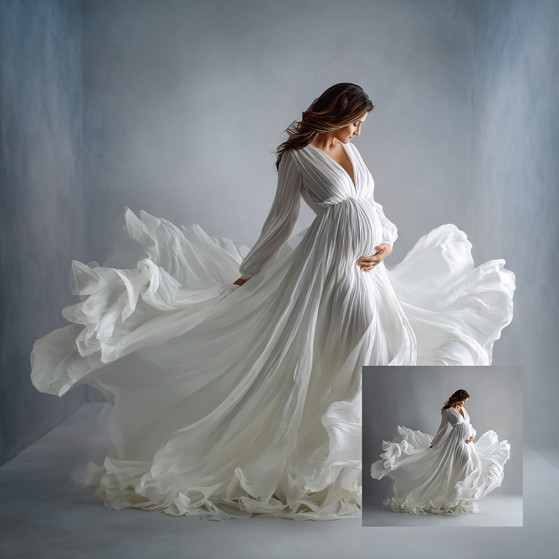 Tła cyfrowe "Shades of Blue" - obrazek 3