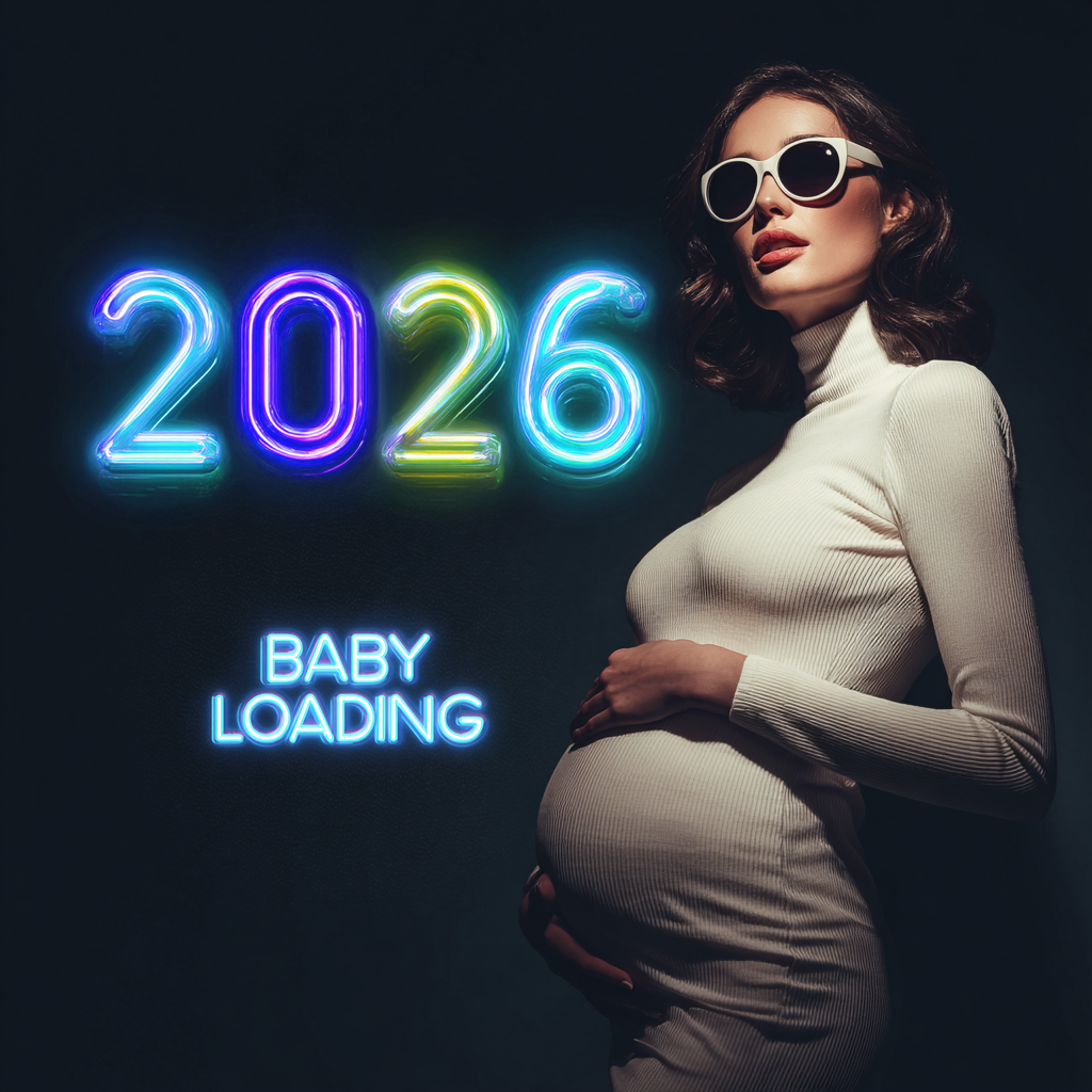 ⚠⚠ PROMOCJA ⚠⚠ Tła Cyfrowe/ Digital Backgrounds "NEON PREGNANCY PREMIUM COLLECTION" - obrazek 26