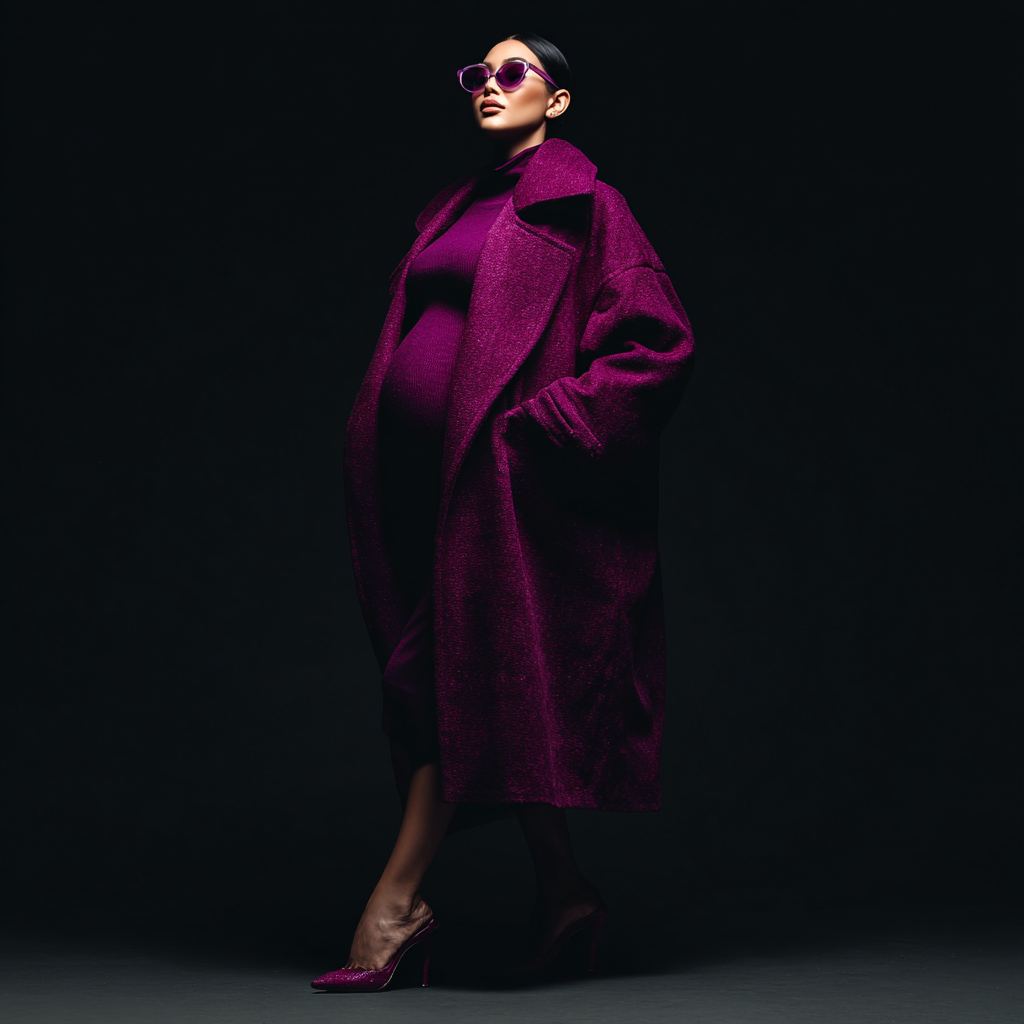 ⚠⚠ PROMOCJA ⚠⚠ Tła Cyfrowe/ Digital Backgrounds "NEON PREGNANCY PREMIUM COLLECTION" - obrazek 7