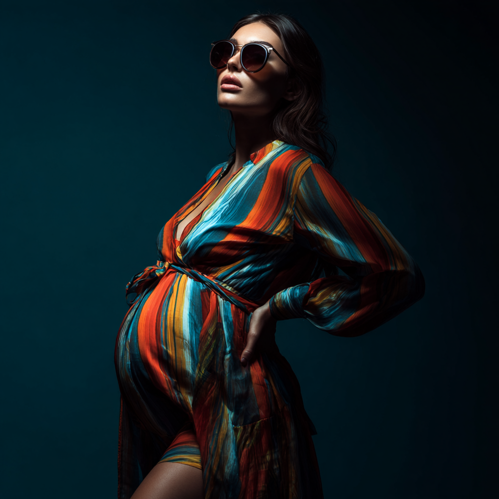 ⚠⚠ PROMOCJA ⚠⚠ Tła Cyfrowe/ Digital Backgrounds "NEON PREGNANCY PREMIUM COLLECTION" - obrazek 13