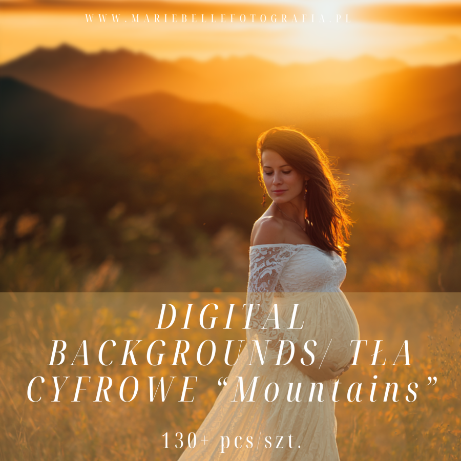 ⚠⚠ PROMOCJA ⚠⚠ Digital Backgrounds/ Tła Cyfrowe "Mountains"