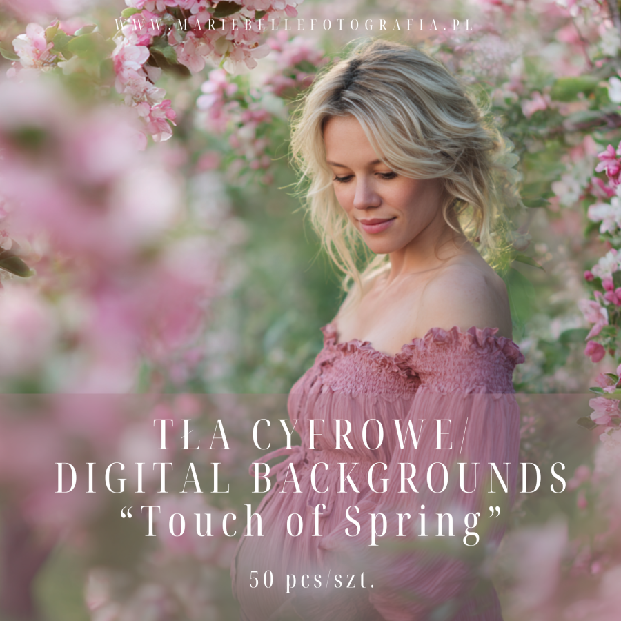 ⚠⚠ PROMOCJA ⚠⚠ Tła Cyfrowe/ Digital Backgrounds "Touch of Spring"